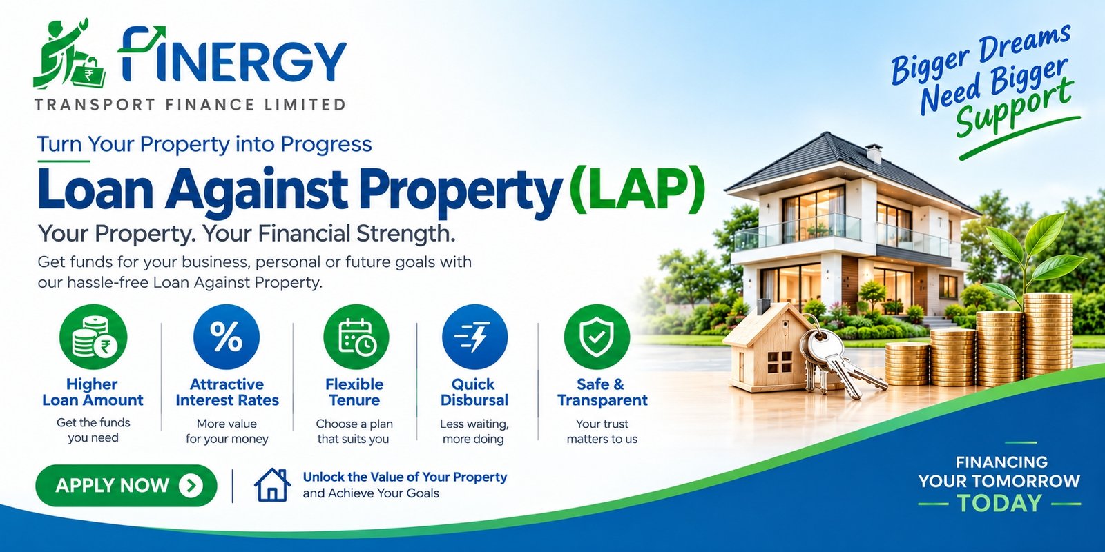 Finergy Transport Finance - Loan Against Property